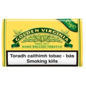 Golden Virginia Yellow Hand Rolling Tobacco - 50g Pouch
