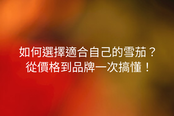 如何選擇適合自己的雪茄?從價格到品牌一次搞懂!